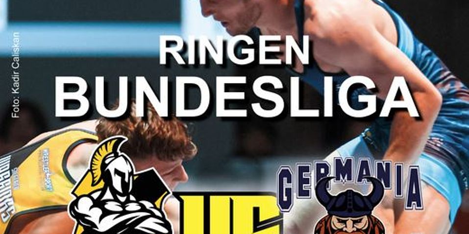 Plakat Ringen Bundesliga SC Siegfried Warriors vs. Germania Vikings